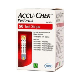 Que Thử Đường Huyết Accu Chek Performa 50 Que