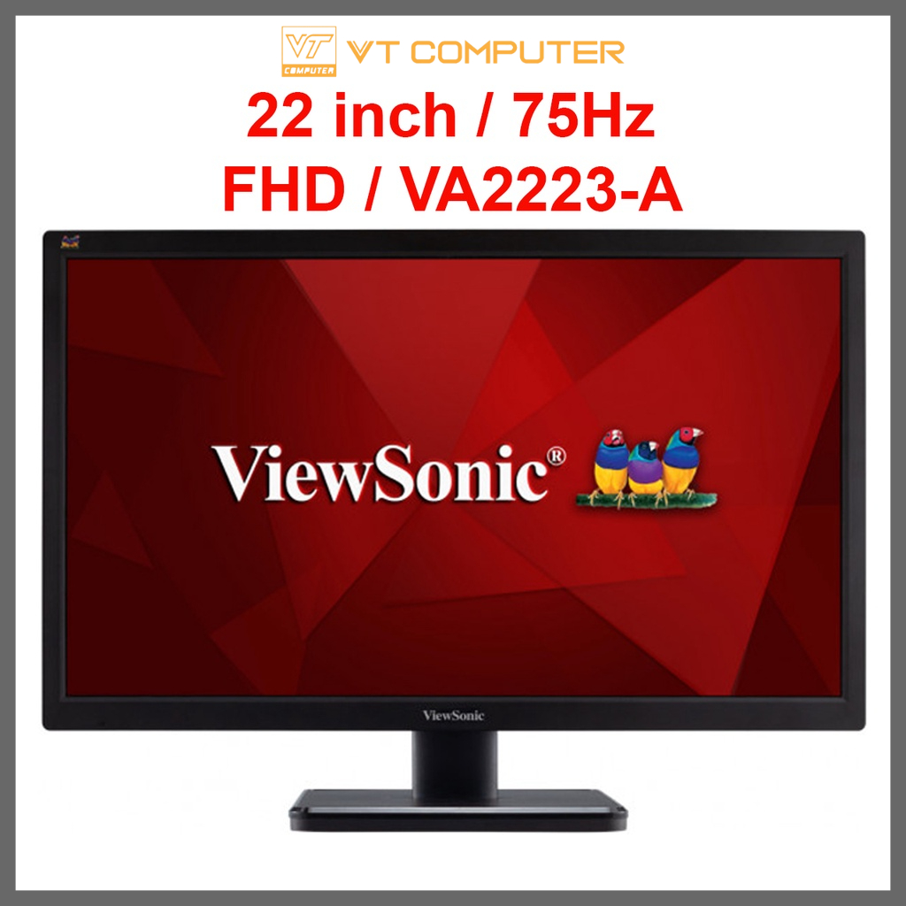 Màn Hình 22 inch ViewSonic / 75Hz / FHD / VA-2223A / Bảo Hành 36 Tháng