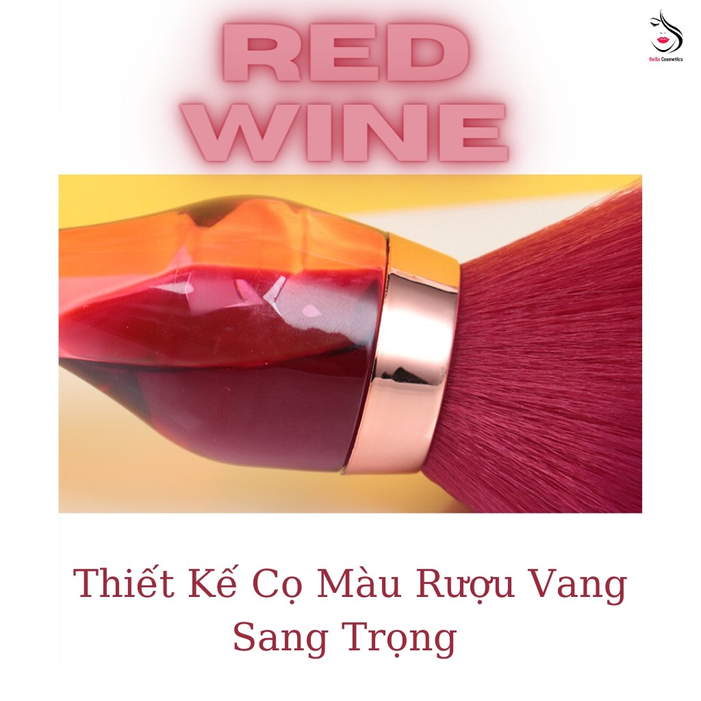Cọ Trang Điểm Ly Rượu Sang Trọng Quý Phái