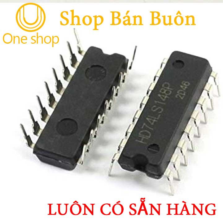 Linh Kiện 74LS148 8 to 3 Priority Encoder DIP16