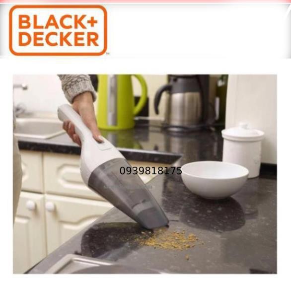 Máy hút bụi cầm tay dùng pin Black and Decker dùng pin 3.6V mã NVB115J