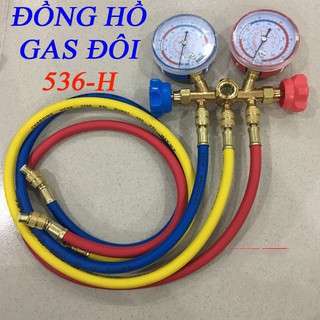 ĐỒNG HỒ GAS ĐÔI ĐO ÁP SUẤT GAS MÁY LẠNH