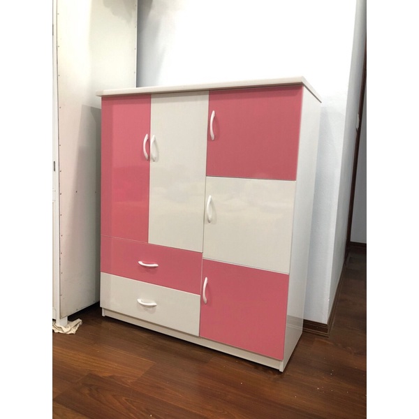 Tủ quần áo cho bé nhựa đài loan cao cấp  tủ cao 1m25 2  ngăn kéo 4 buồng