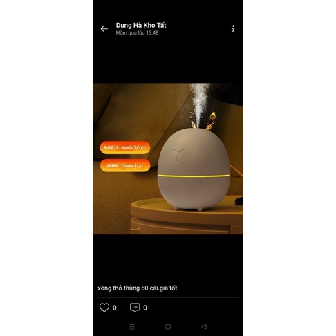 Máy phun sương tạo ẩm hình thú khuếch tán hơi nước Humidifier