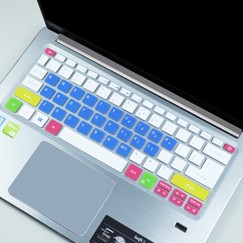 Miếng Dán Bàn Phím Bằng Silicon Mềm Siêu Mỏng Chống Nước Chống Bụi Cho 14 Inch Acer Swift3 314 314-52-51vx