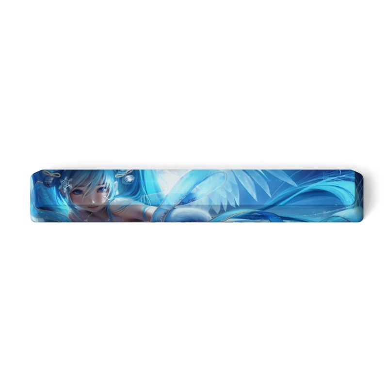 Nút Bàn Phím Cách Nhiệt Năm Mặt PBT Họa Tiết Anime Nhật Bản 6.25U Cho Bàn Phím Cơ Chơi Game