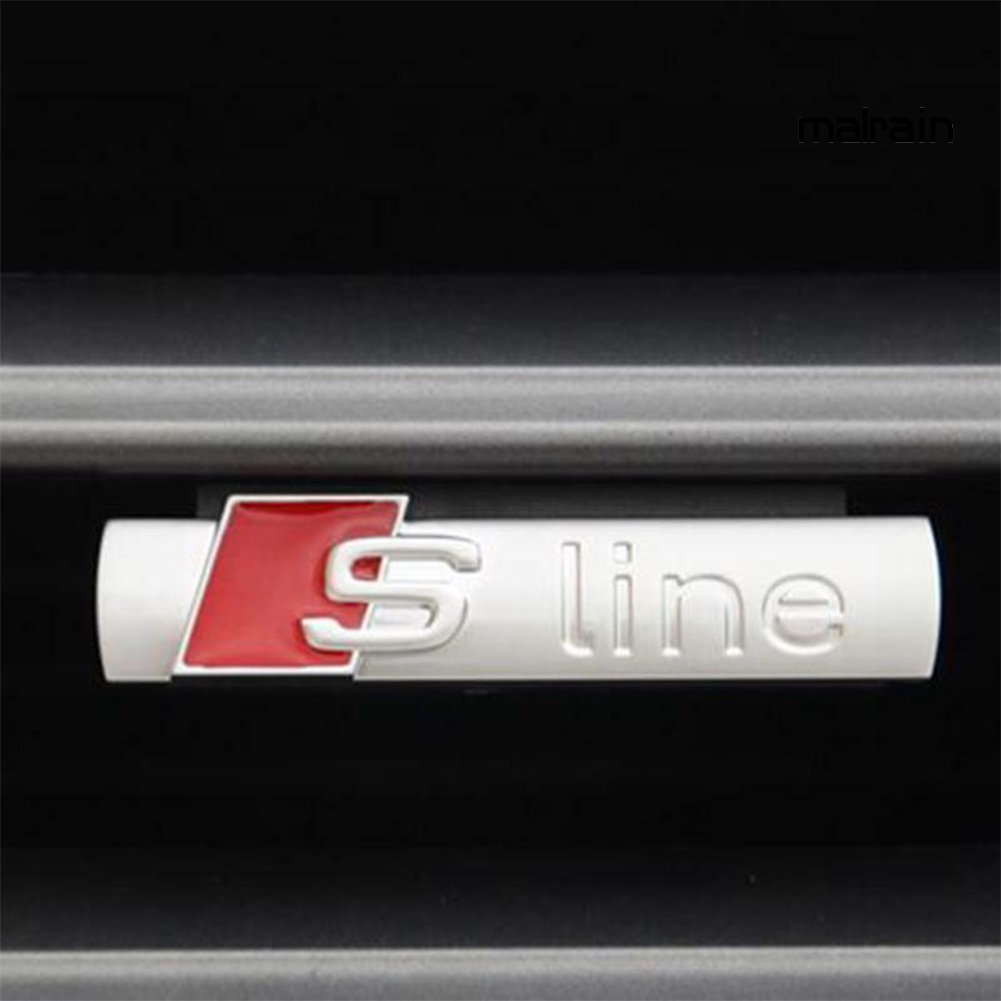 Decal Chữ Ma Sline Dán Trang Trí Xe Hơi Audi