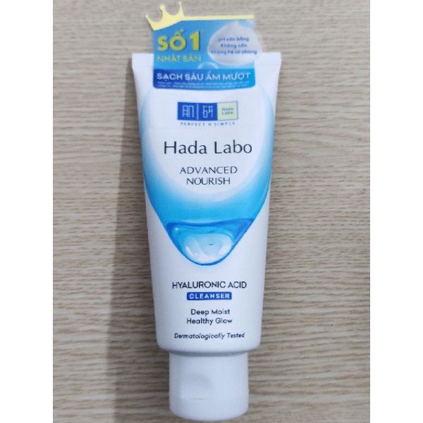 Sữa rửa mặt dưỡng ẩm Hana Labo - Sạch sâu, dưỡng da 80g