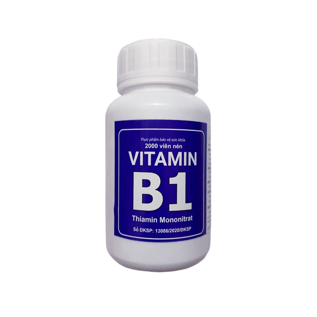 Vitamin B1 - Bổ sung vitamin B1 cho cơ thể, hỗ trợ giảm đau dây thần kinh, suy nhược cơ thể