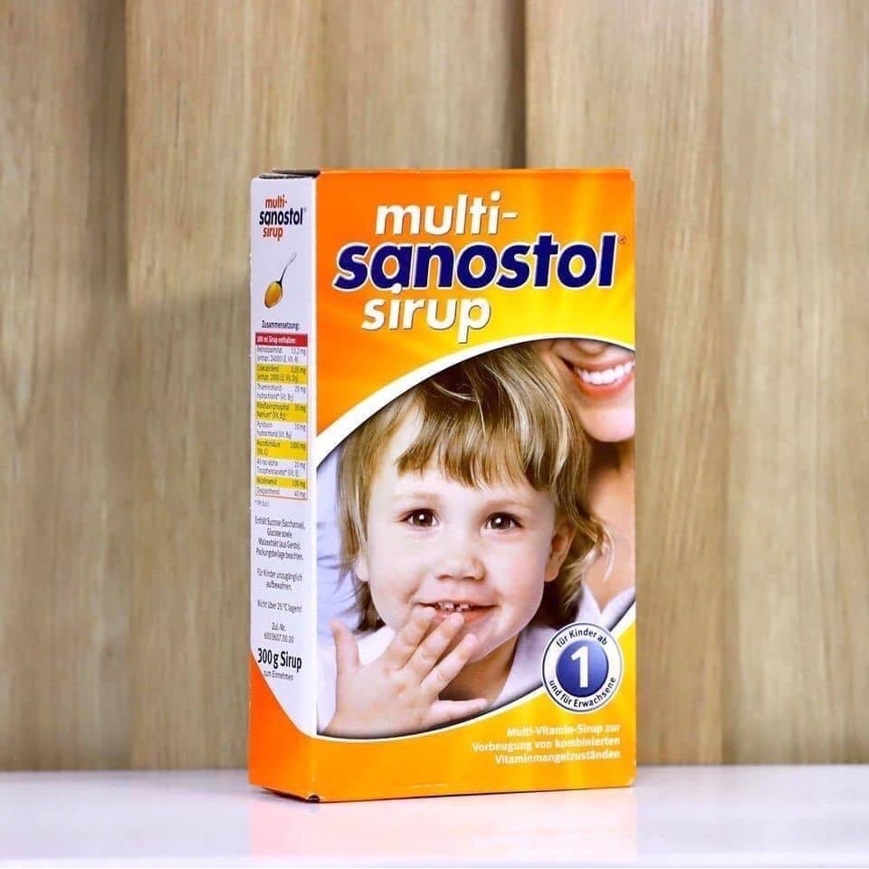 Sanostol V.T.M tổng hợp hàng Đức số 1,3,6 dành cho bé từ 1 tuổi | Thế Giới Skin Care