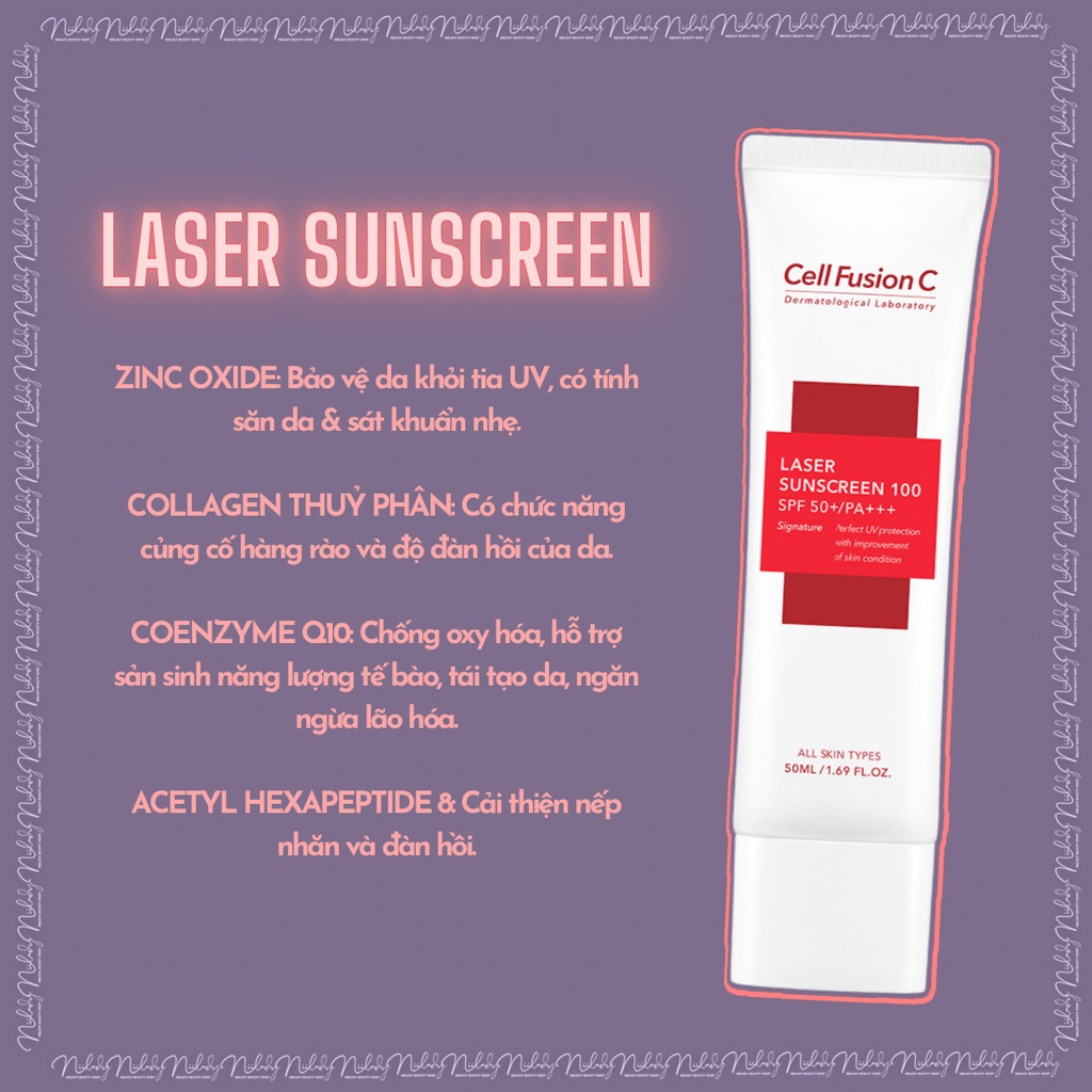 Chống nắng Cell Fusion C
