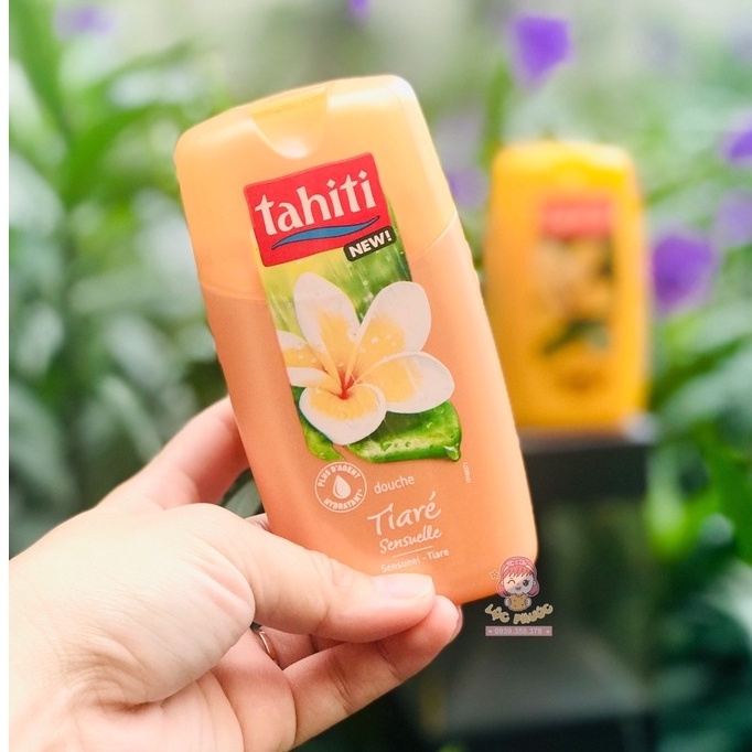 SỮA TẮM TAHITI HƯƠNG NHÀI & VANI 250ML - PHÁP