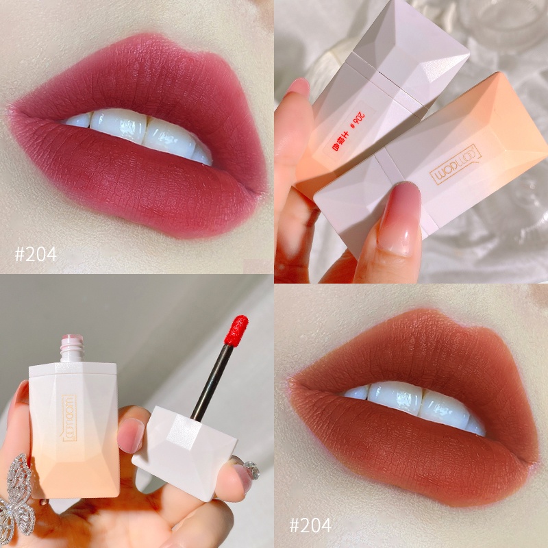 WODWOD Matte Velvet Lipstick Waterproof And Sweat-proof Rich Color Lipstick 8 colors