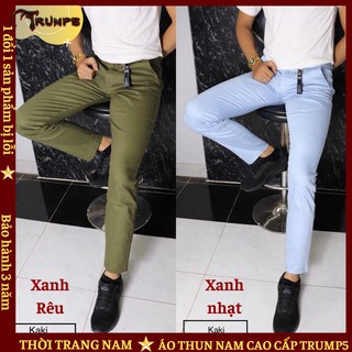 Quần Kaki Nam Cao Cấp 👕DEAL SỐC👕 Chất Vải Co Dãn Nhẹ Kiểu Dáng Tây Âu Cực Đẹp - Nhiều Màu TRUMP5