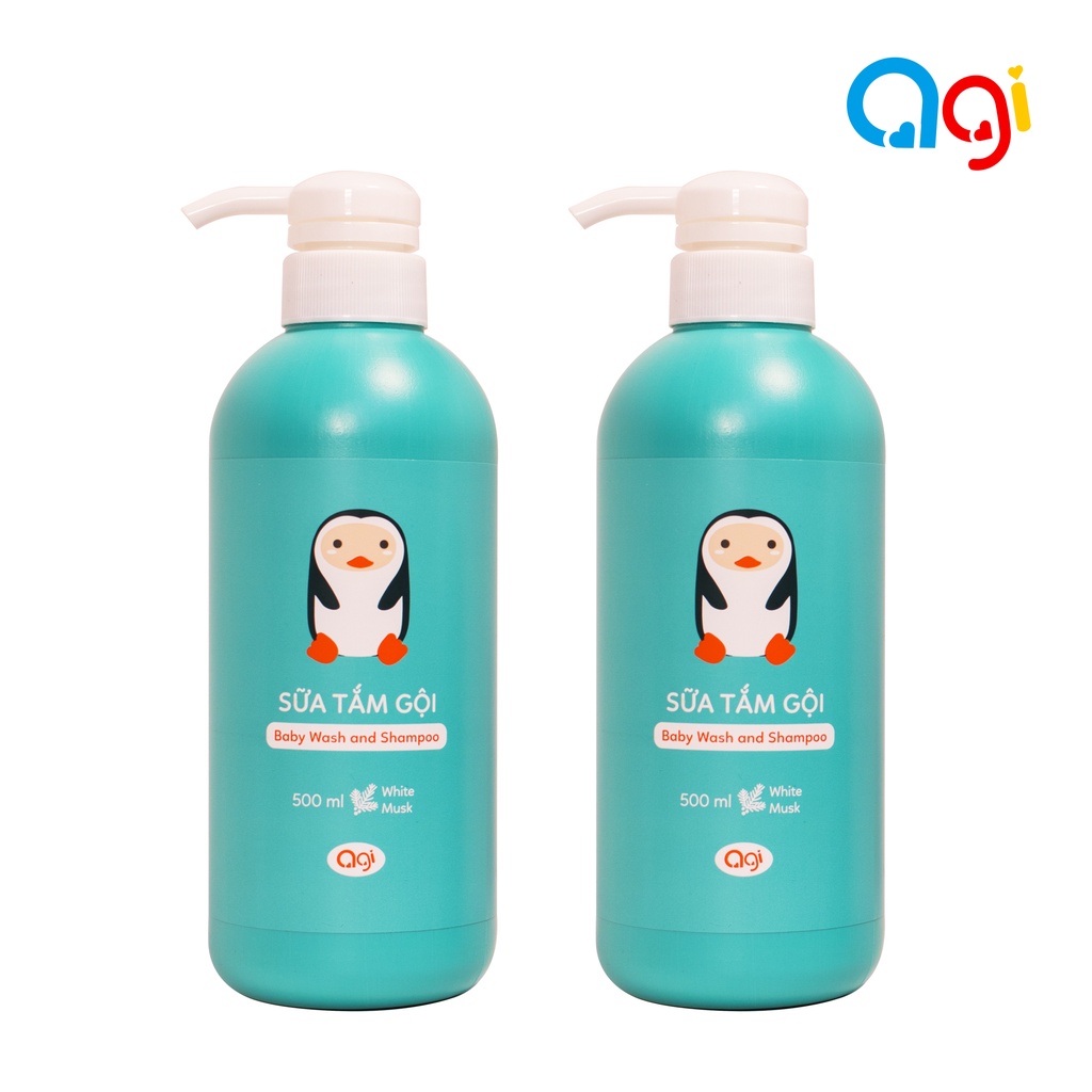 Sữa tắm gội AGI 500ml - hương Cỏ xạ hương