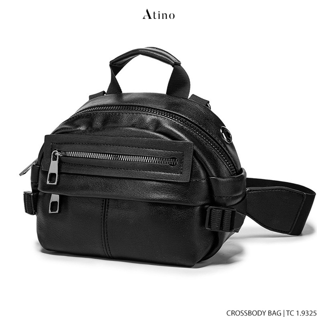 Túi Sách Da Nam ATINO Chất Liệu Da PU Kiểu Dáng Thời Trang TC1.9325