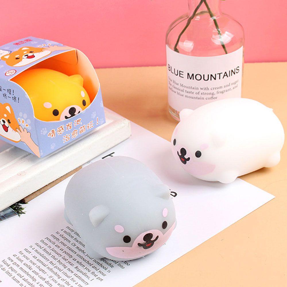 Đồ Chơi Bóng Thông Hơi Hình Chó Shiba Dễ Thương