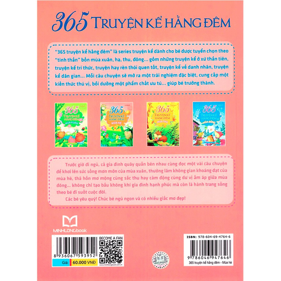 Sách - 365 truyện kể hằng đêm - Mùa hè | BigBuy360 - bigbuy360.vn