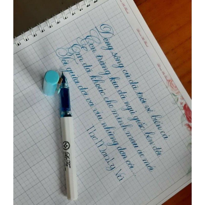 Bút máy lêta 386 ⚡ CAO CẤP ⚡ bút ngòi lá tre viết bao êm tay, dễ thanh đậm và giữ sạch tay với bút ôm ngòi bút mực