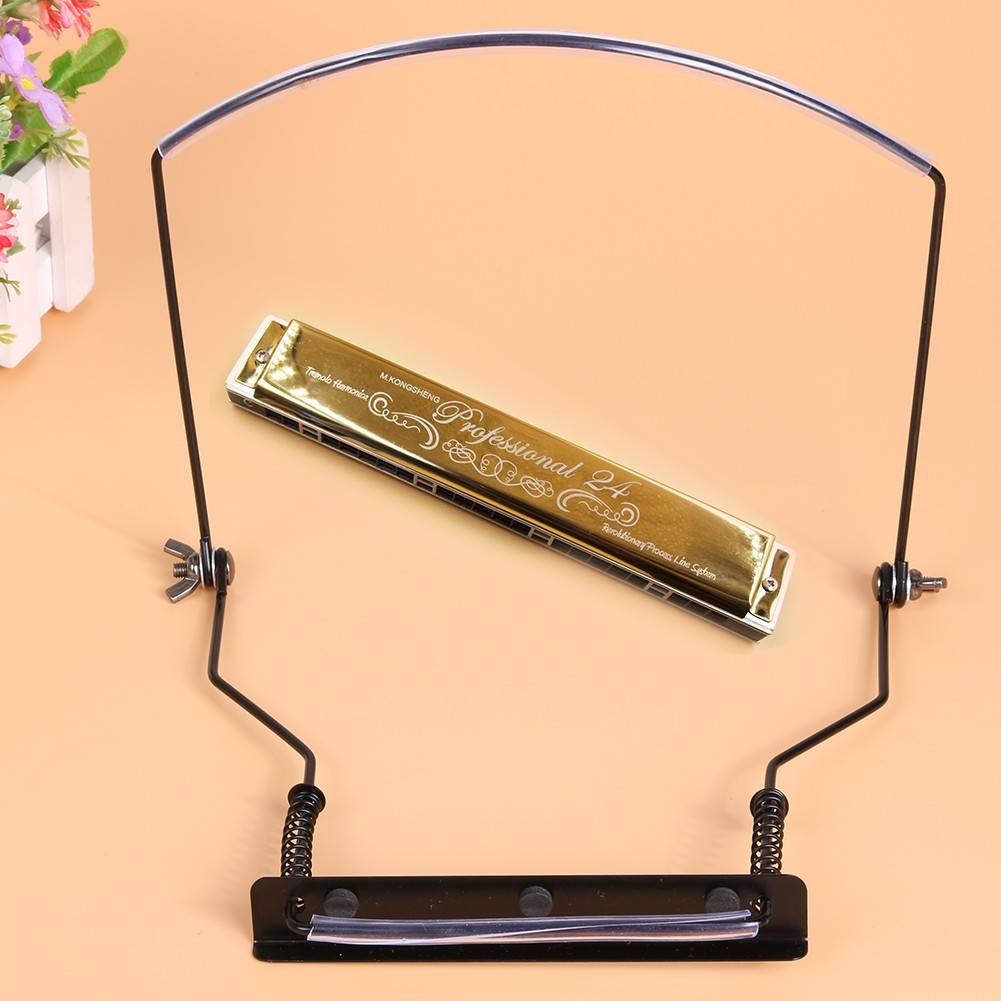 Kẹp giá đỡ đa năng chuyên dụng cho đàn Harmonica 10 lỗ