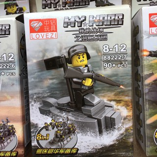 Lego xếp hình My War (có 8 mẫu )