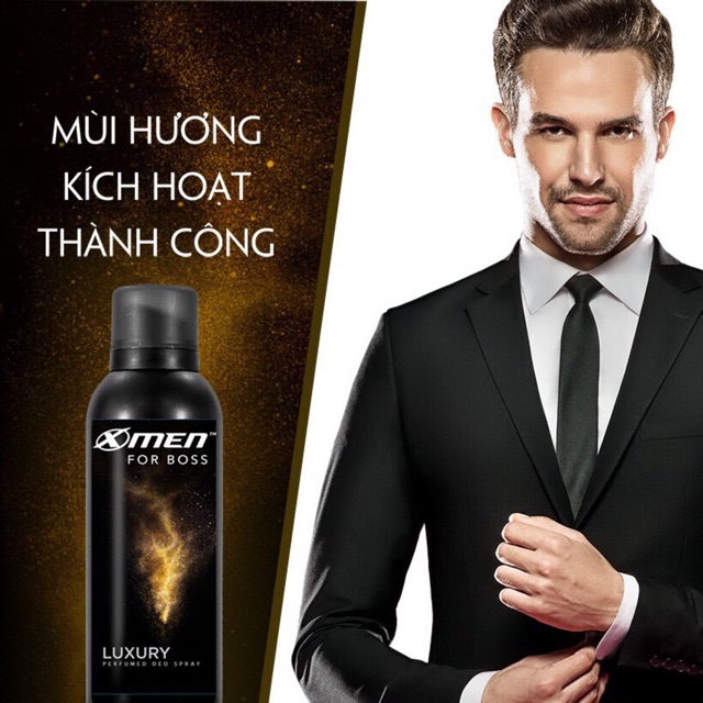 Xịt khử mùi Xmen for Boss Luxury