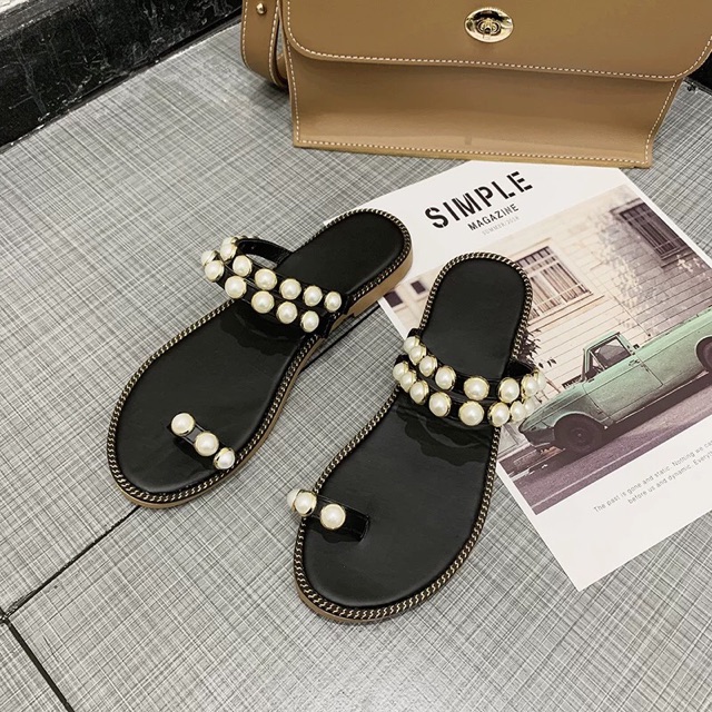 Dép sandal / dép quai đính đá