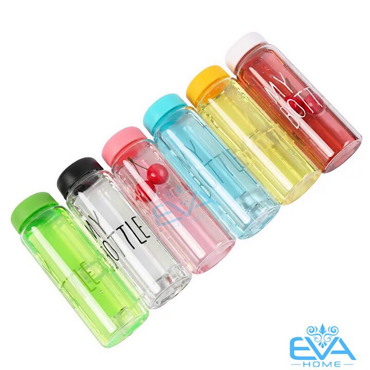 Bình Nước Thủy Tinh In Chữ My Bottle Nhiều Màu 500ml | BigBuy360 - bigbuy360.vn