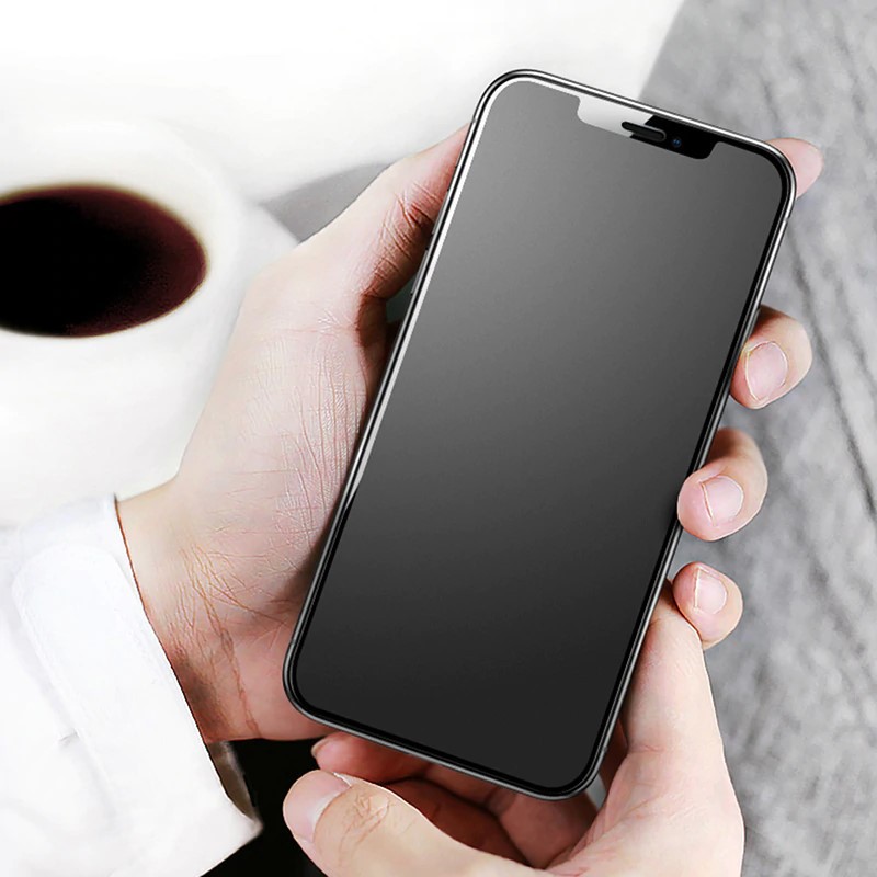 [Nhám Chống Mẻ Cạnh] Kính cường lực iPhone 11 Pro/ X/ XS FULL Chống Vân Tay hiệu TC