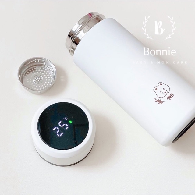 Bình nước giữ nhiệt hiển thị nhiệt độ 330ml TGM Hàn Quốc
