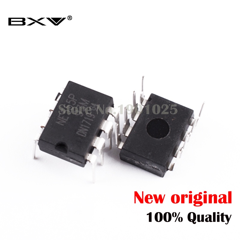 Set 10 Linh Kiện Điện Tử NE555 NE555P DIP-8 555 DIP