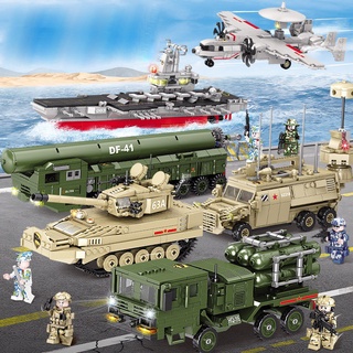 Lego Đồ Chơi Lắp Ráp Mô Hình Xe Tăng Quân Đội Cho Bé