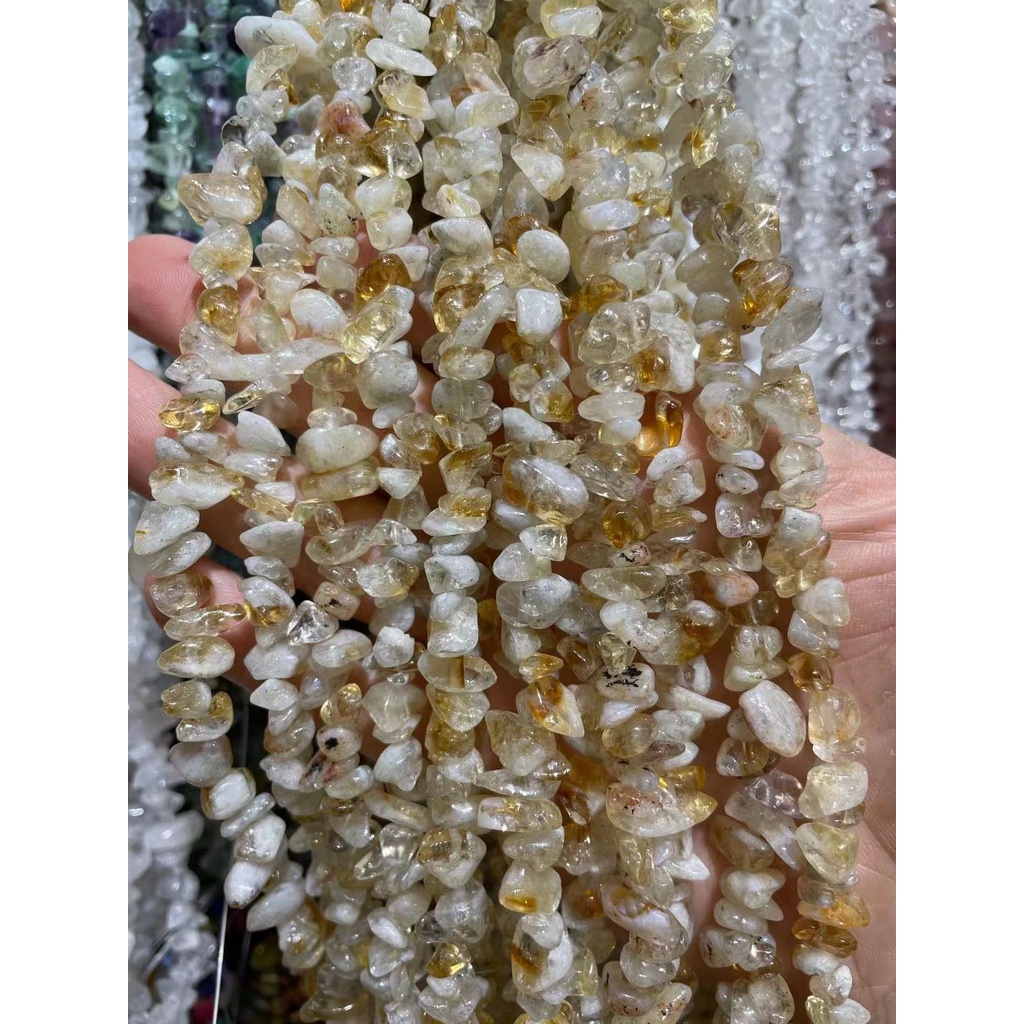 DIY Irregular Chips stone beads With Hole 5-7mm for Making accessories