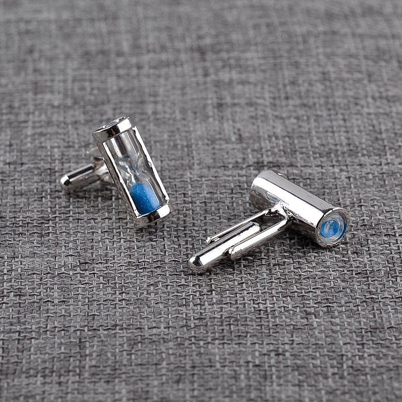 EFAN Khuy Măng Sét Hình Đồng Hồ Cát Harry Potter Tinh Tế Đơn Giản Phối Đồ Vest Cho Nam