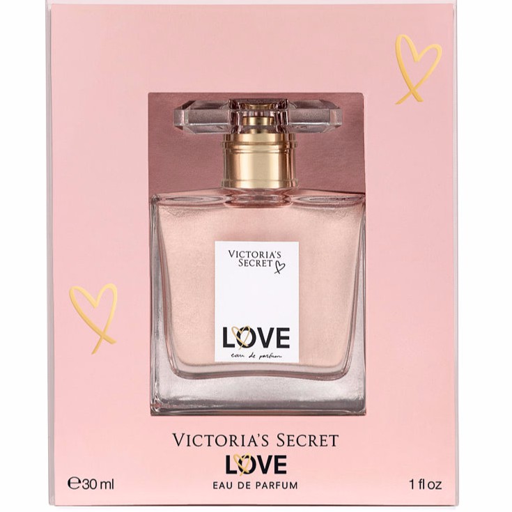 Nước hoa cao cấp authentic Victoria's Secret Love eau de parfum 30ml (Mỹ)