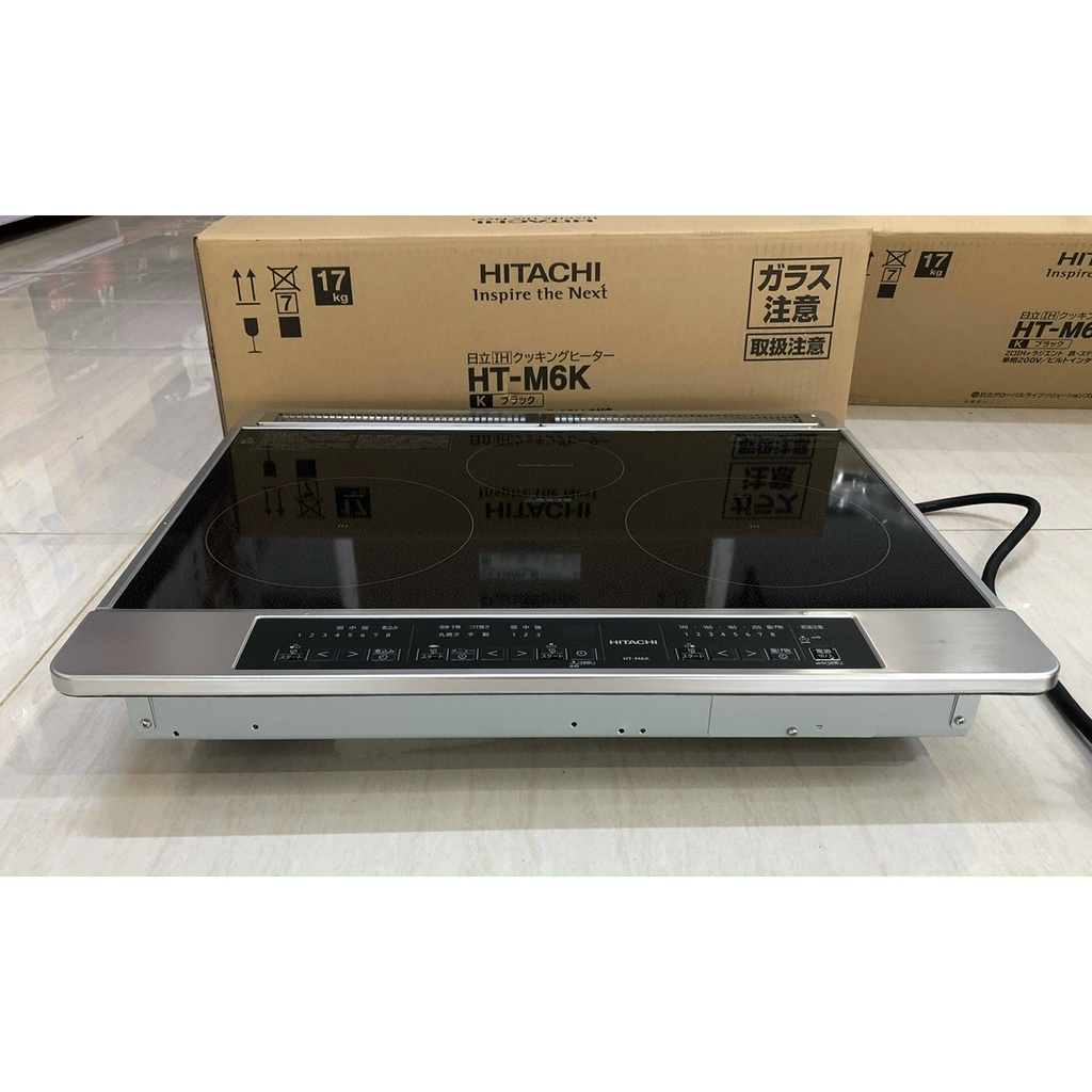 Bếp từ không lò nướng Hitachi M6K model 2022.Sử dụng điện 200V.Hàng mới nguyên thùng 100%