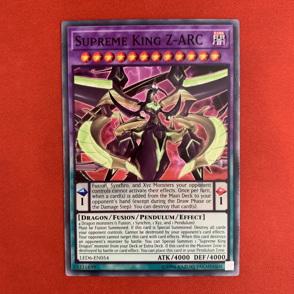 [EN-JP][Thẻ Bài Yugioh Chính Hãng] Supreme King Z-ARC