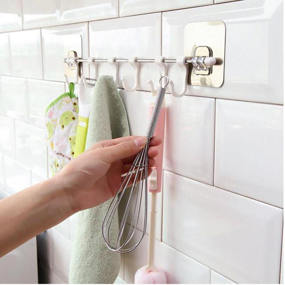 Giá Treo Đồ Dùng Nhà Bếp / Phòng Tắm Gắn Tường Tiện Dụng