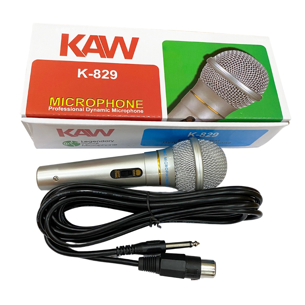 Mic Hát Karaoke XINGMA AK-319 - Thế hệ mới cho âm thanh sống động, Sử Dụng Cho Loa Kéo - Ampli- Tivi Chống Hú-Chống Rè