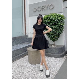ĐẦM CÁNH DƠI XẾP LY EO