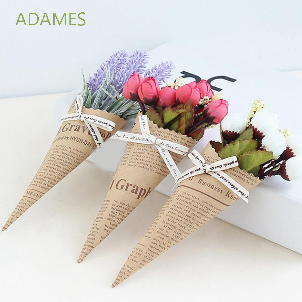 Bó Hoa Giả Mini Bằng Giấy Dùng Trang Trí Tiệc Cưới / Làm Đạo Cụ Chụp Ảnh
