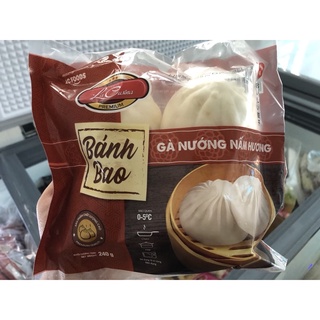 Bánh bao gà nướng nấm hương