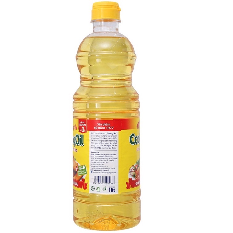 Dầu Ăn Tường An Cooking Oil 1L