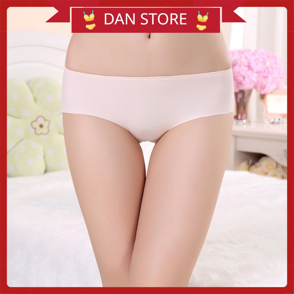 Quần Lót Nữ Đúc Su không viền thông hơi thoáng mát thun lạnh DAN STORE Mã 801