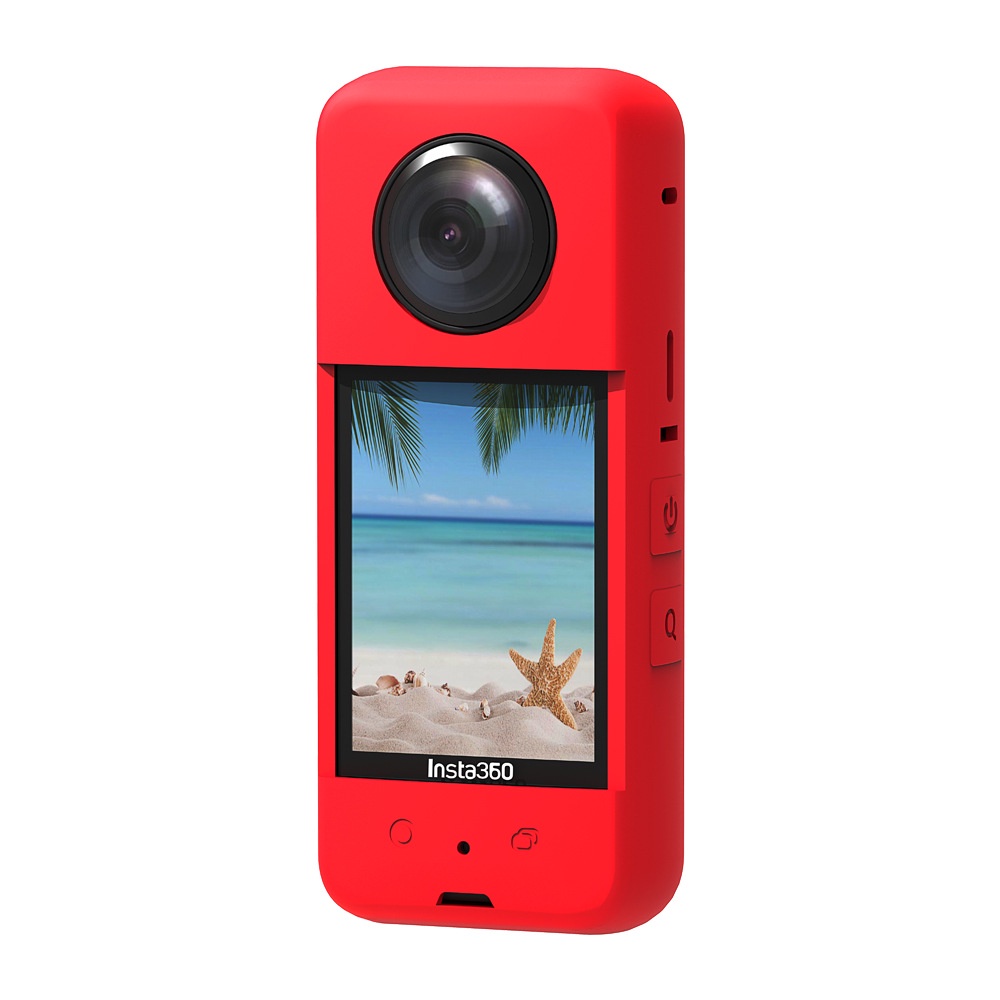 Ốp Điện Thoại Silicone Chống Bụi Chống Rơi Cho Insta360 X3 Panoramic Action Insta360 ONE X3