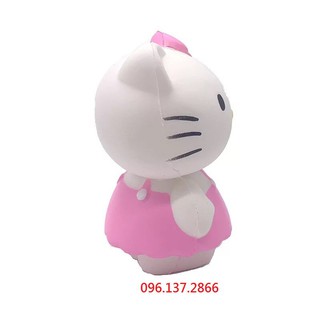 ( hồng ) SQUISHY BÉ MÈO HELLO KITTY HỒNG DỄ THƯƠNG ( Tongkhodochoilc )