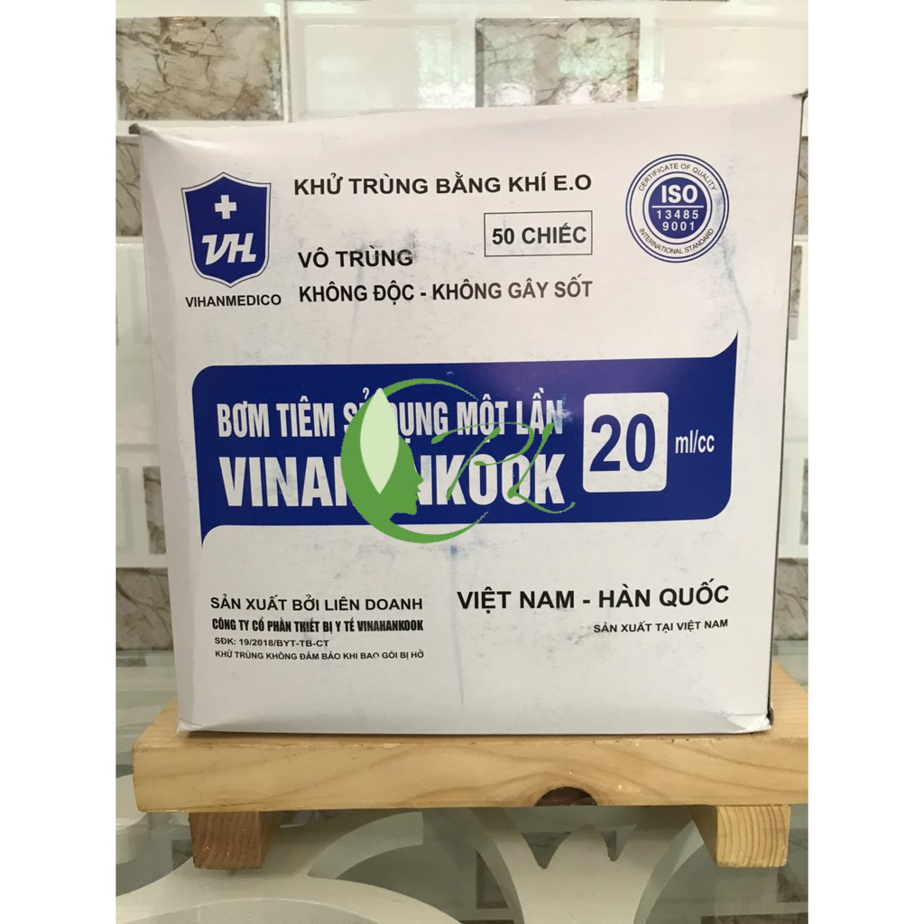 Bơm Tiêm 1cc , 3cc , 5cc , 10cc , 20cc , 50cc Vinahankook