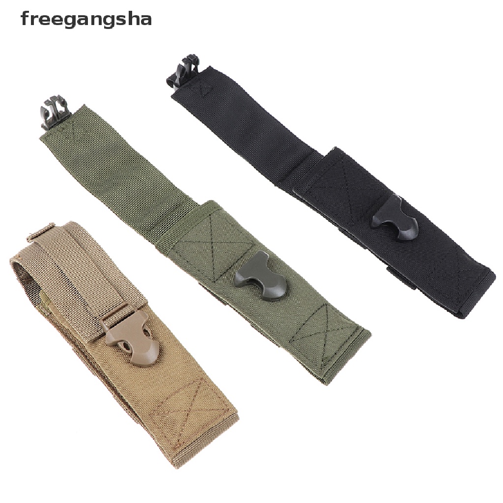 [FREG] 1PC Flashlight Holder Case Holster Tactical Flashlight Pouch For Camping FDH