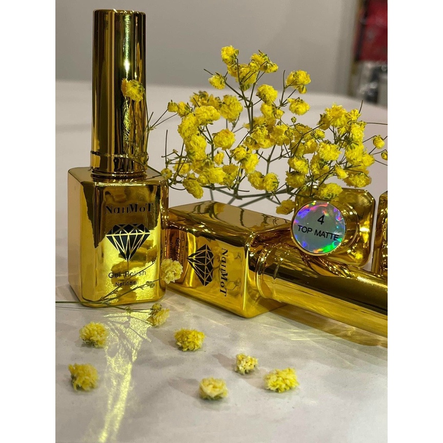 Top lỳ , top nhám không bám bôt kim loại chai 18ml