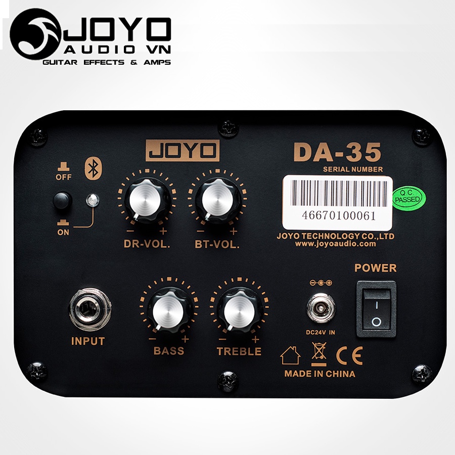 Joyo DA-35 Loa Trống Điện Tử Có Bluetooth | Joyo DA35 Electric Drum Amp